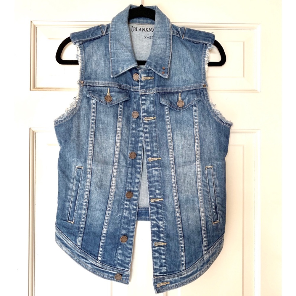 Blank NYC Denim Vest